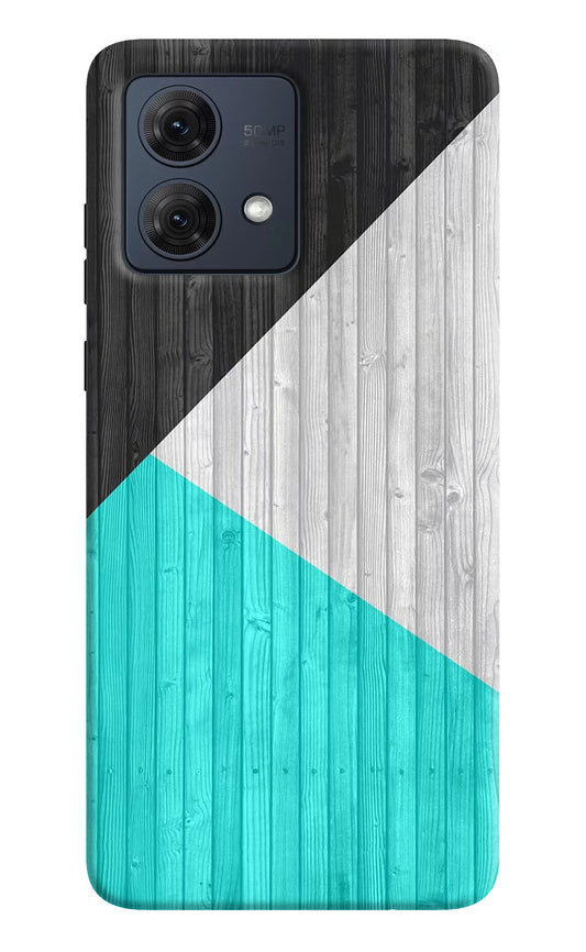 Wooden Abstract Moto G54 5G Hard Case Back Cover by Casekaro