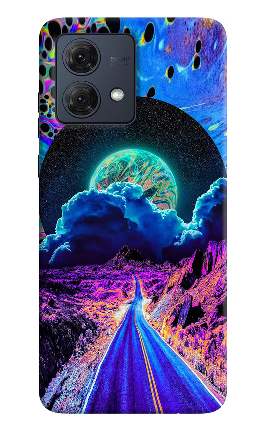 Psychedelic Painting Moto G54 5G Hard Case Back Cover by Casekaro