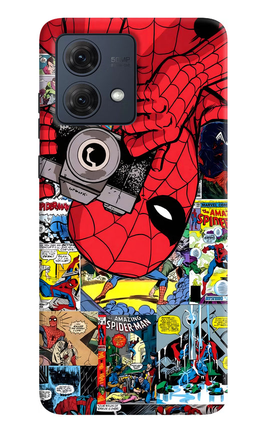 Spider Man Moto G54 5G Hard Case Back Cover by Casekaro