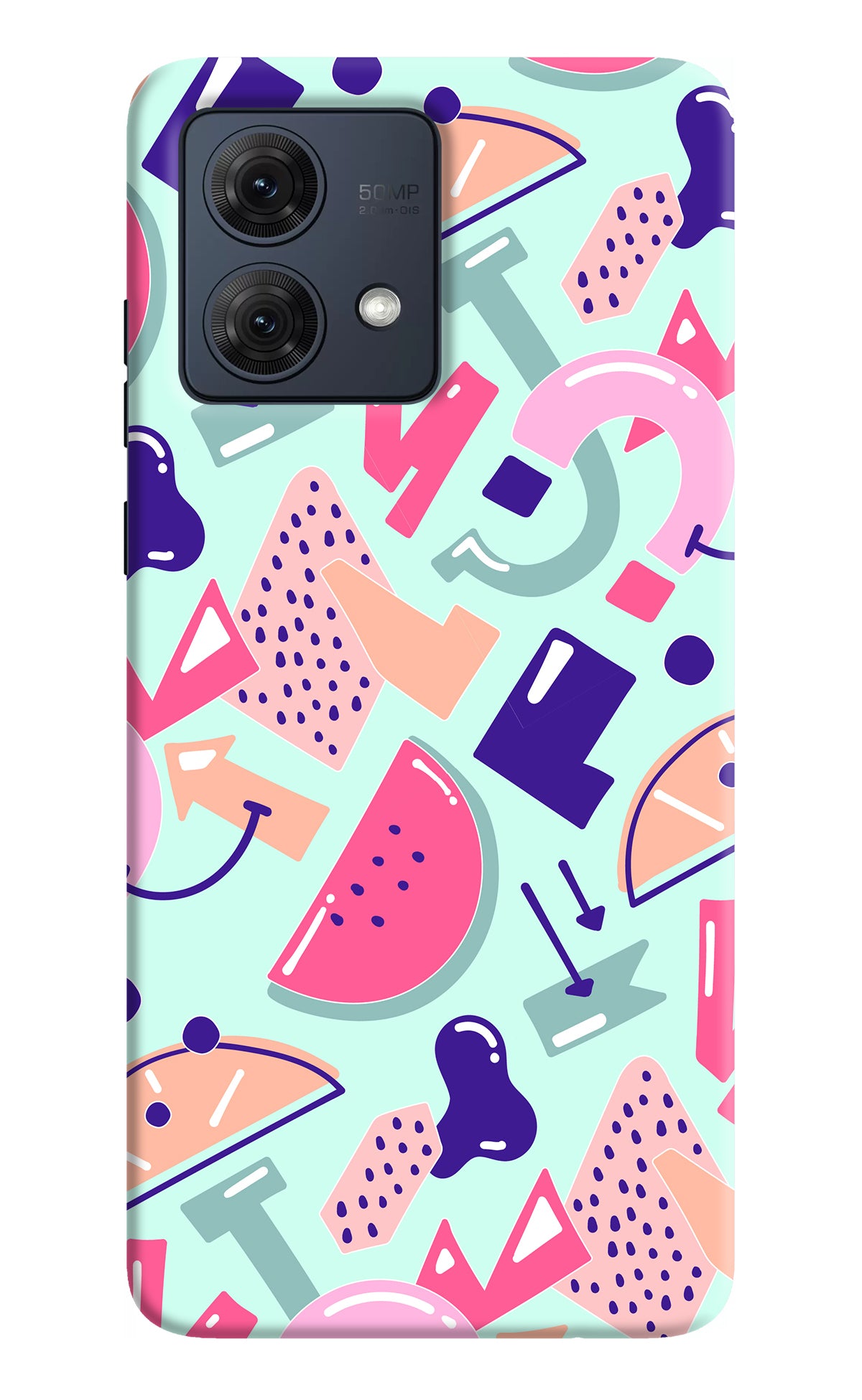 Doodle Pattern Moto G54 5G Back Cover