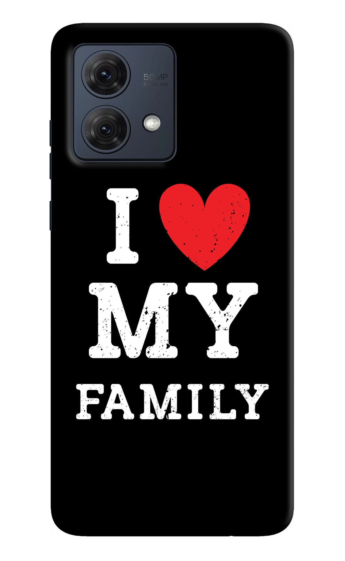 I Love My Family Moto G54 5G Back Cover