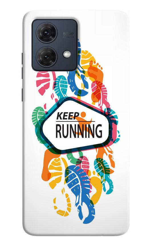 Keep Running Moto G54 5G Back Cover