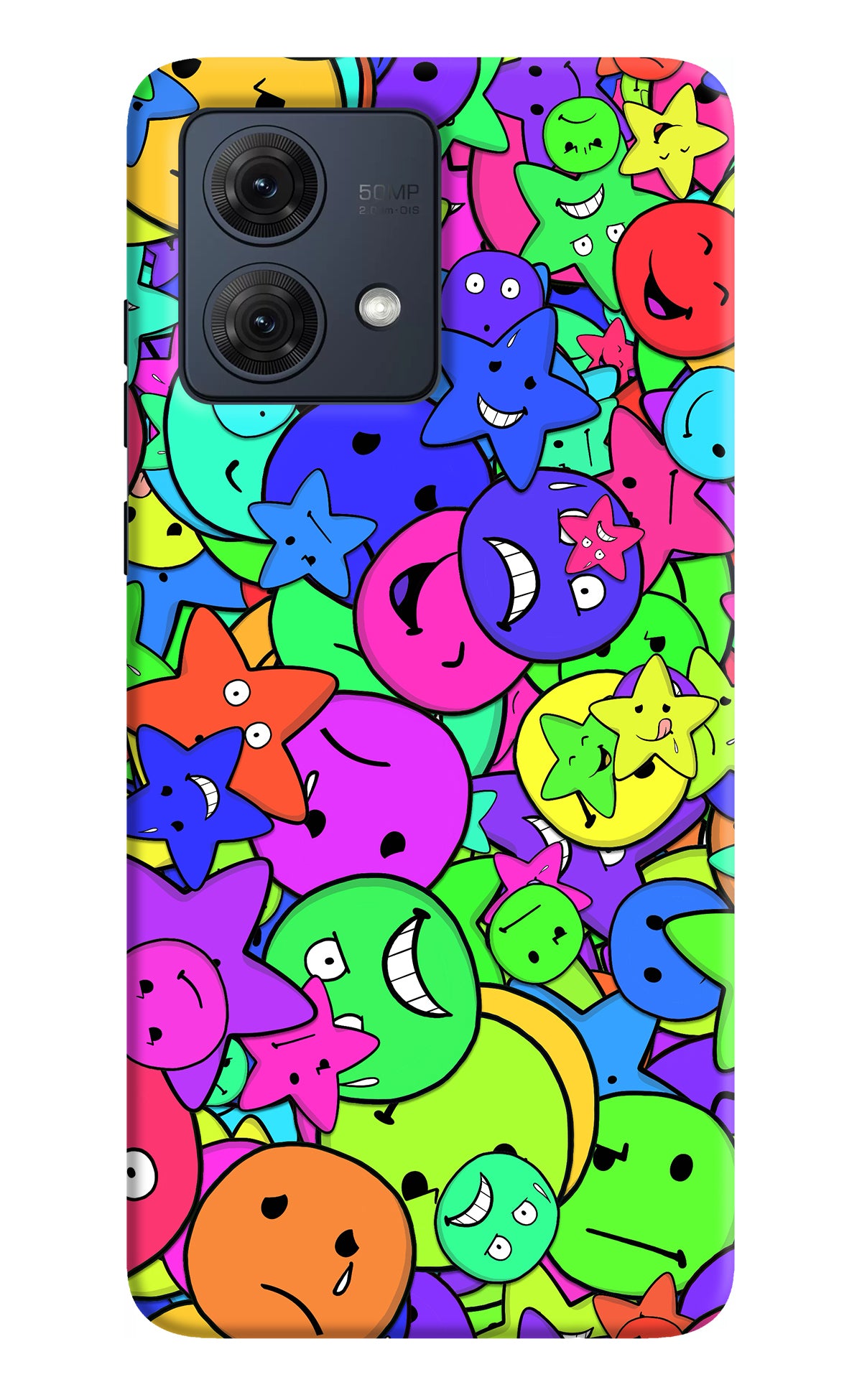 Fun Doodle Moto G54 5G Back Cover