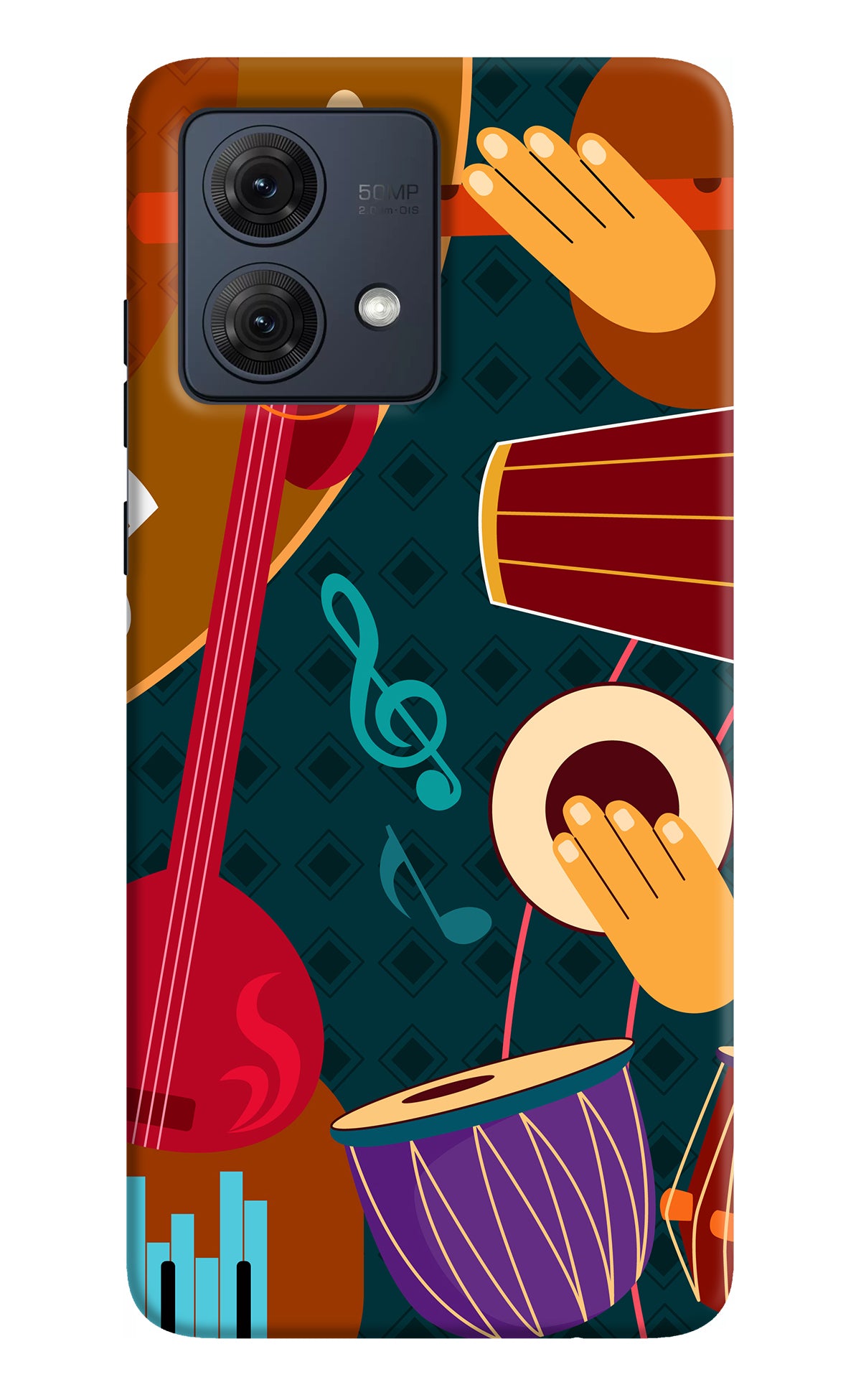 Music Instrument Moto G54 5G Back Cover