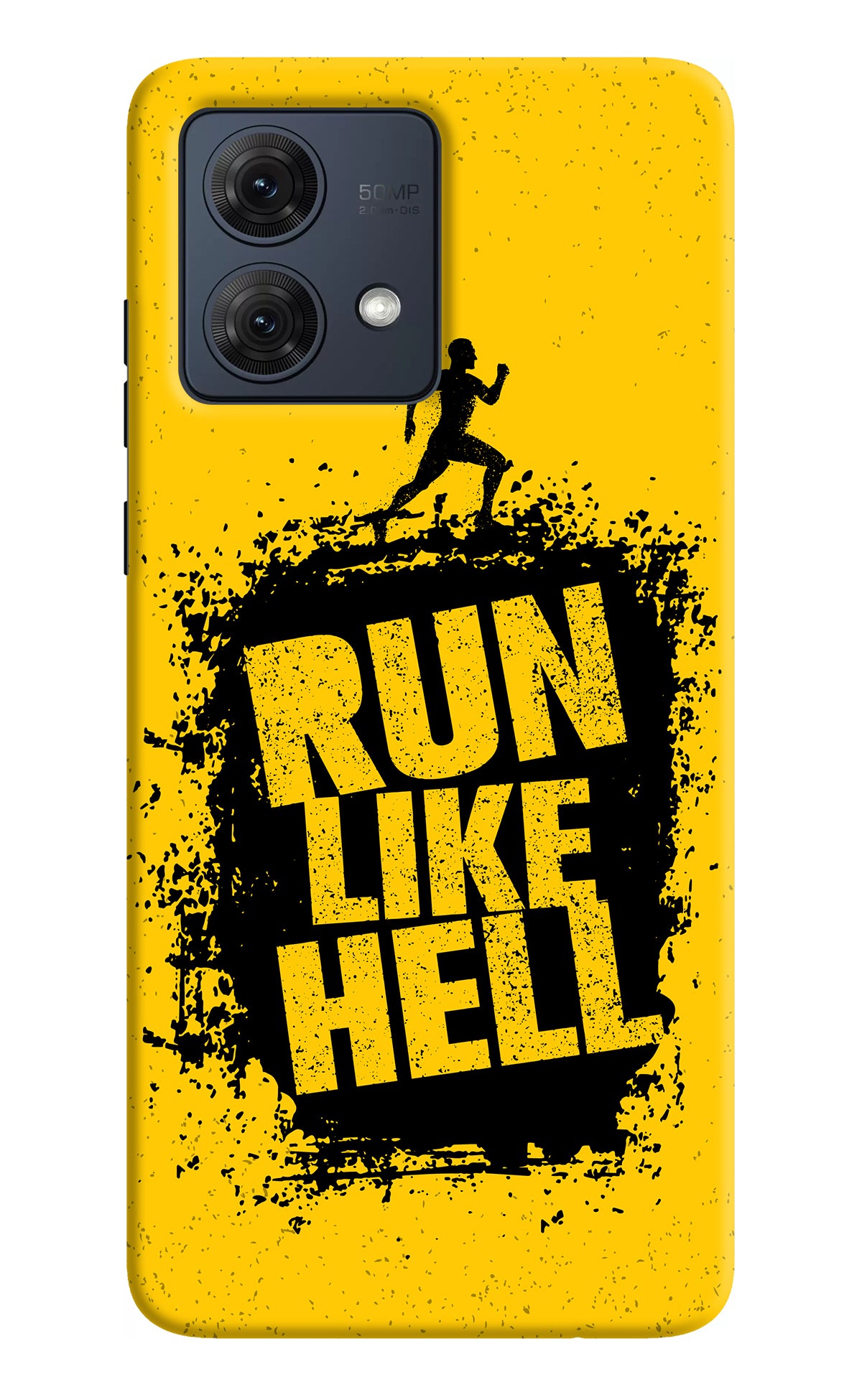 Run Like Hell Moto G54 5G Back Cover