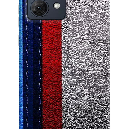 BMW Stripes Moto G54 5G Hard Case Back Cover by Casekaro