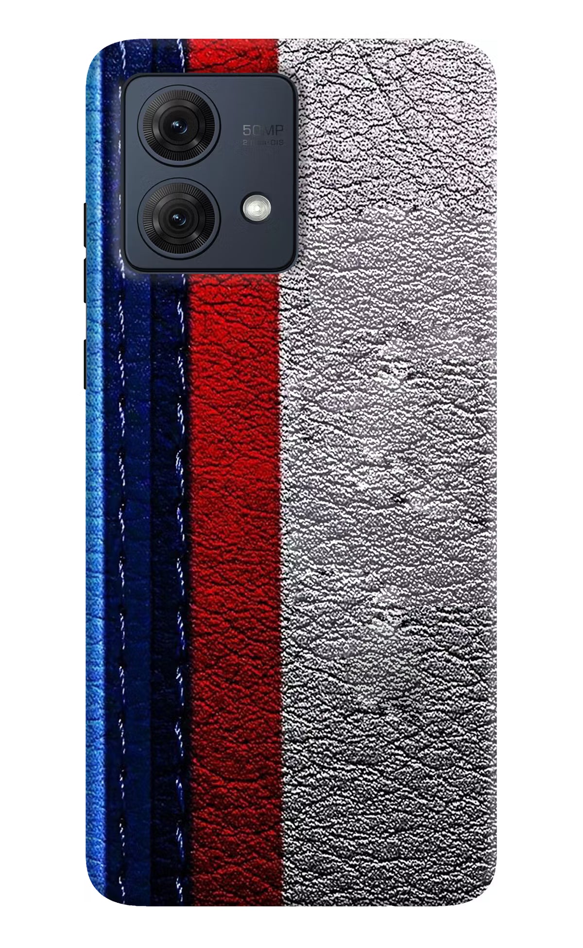 BMW Stripes Moto G54 5G Hard Case Back Cover by Casekaro