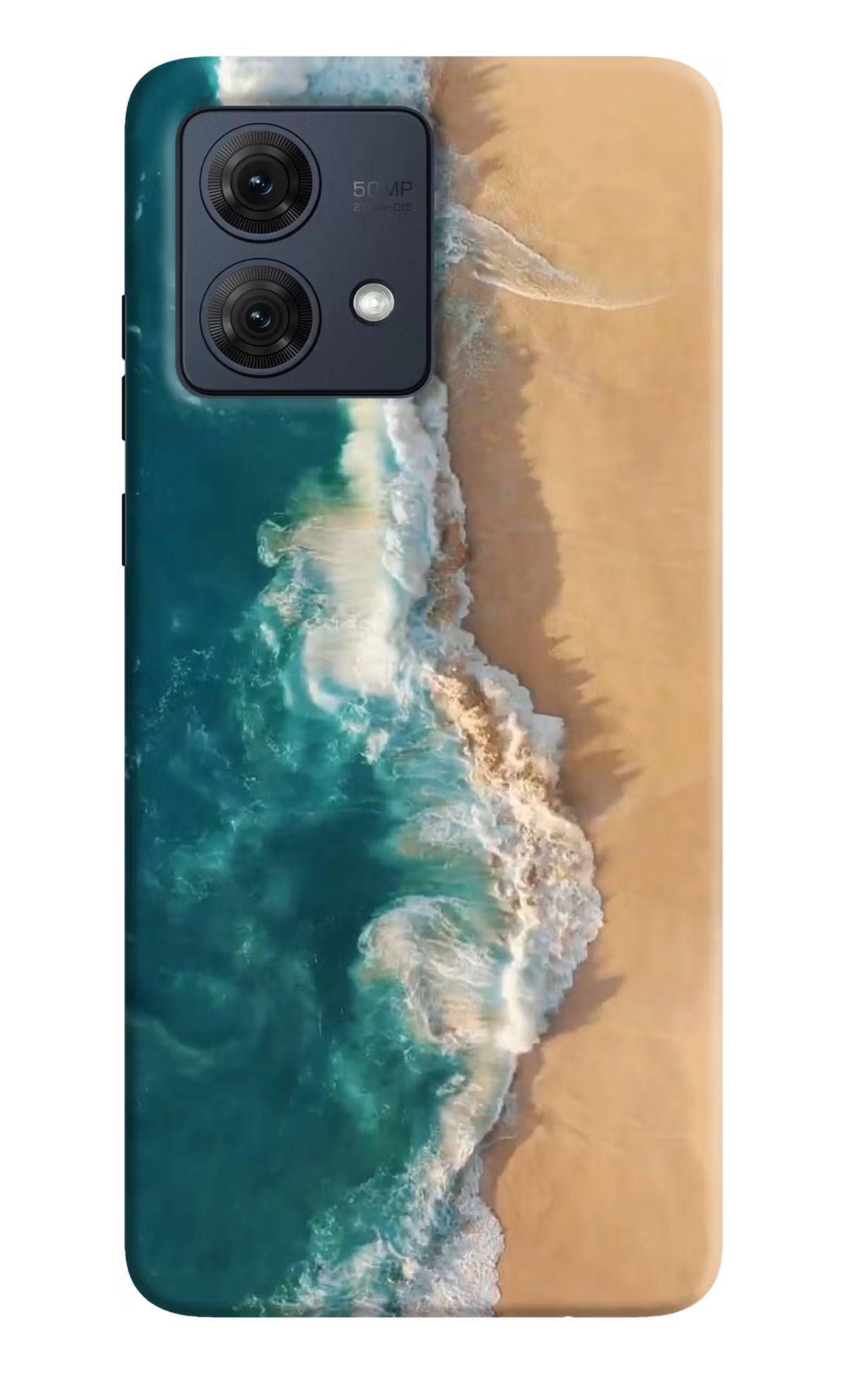 Ocean Beach Moto G54 5G Hard Case Back Cover by Casekaro