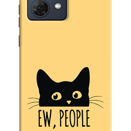 Ew People Catitude Moto G54 5G Hard Case Back Cover by Casekaro