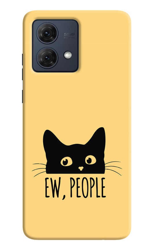 Ew People Catitude Moto G54 5G Hard Case Back Cover by Casekaro