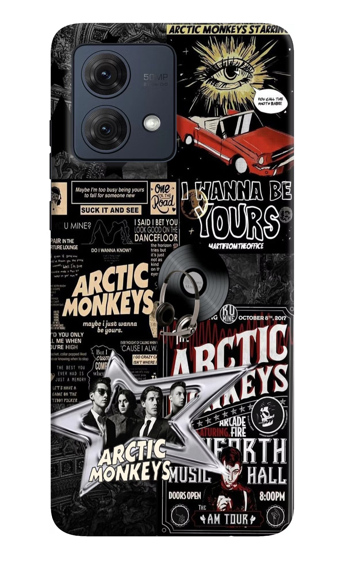 Arctic Monkeys Moto G54 5G Hard Case Back Cover by Casekaro