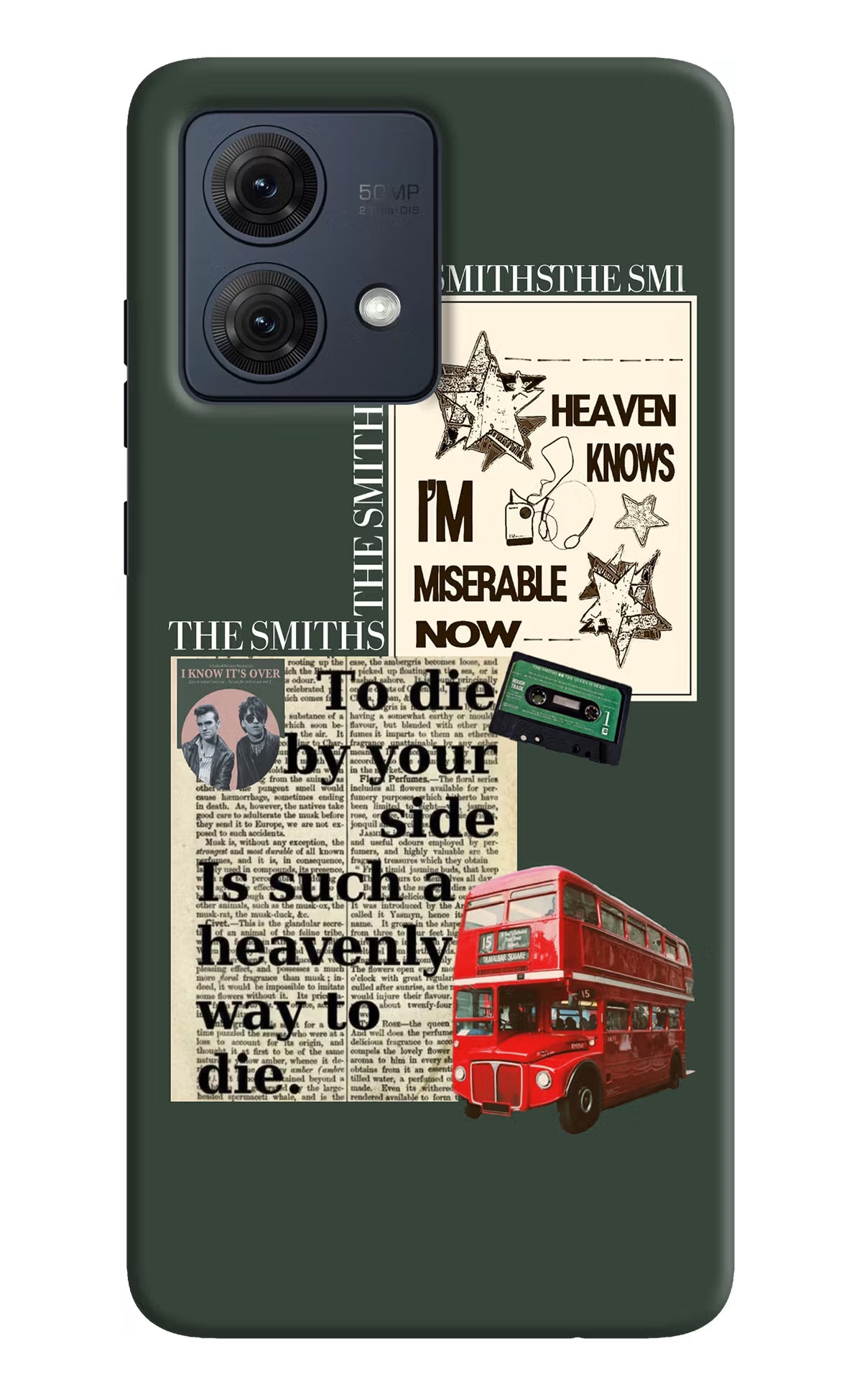 The Smiths Moto G54 5G Hard Case Back Cover by Casekaro
