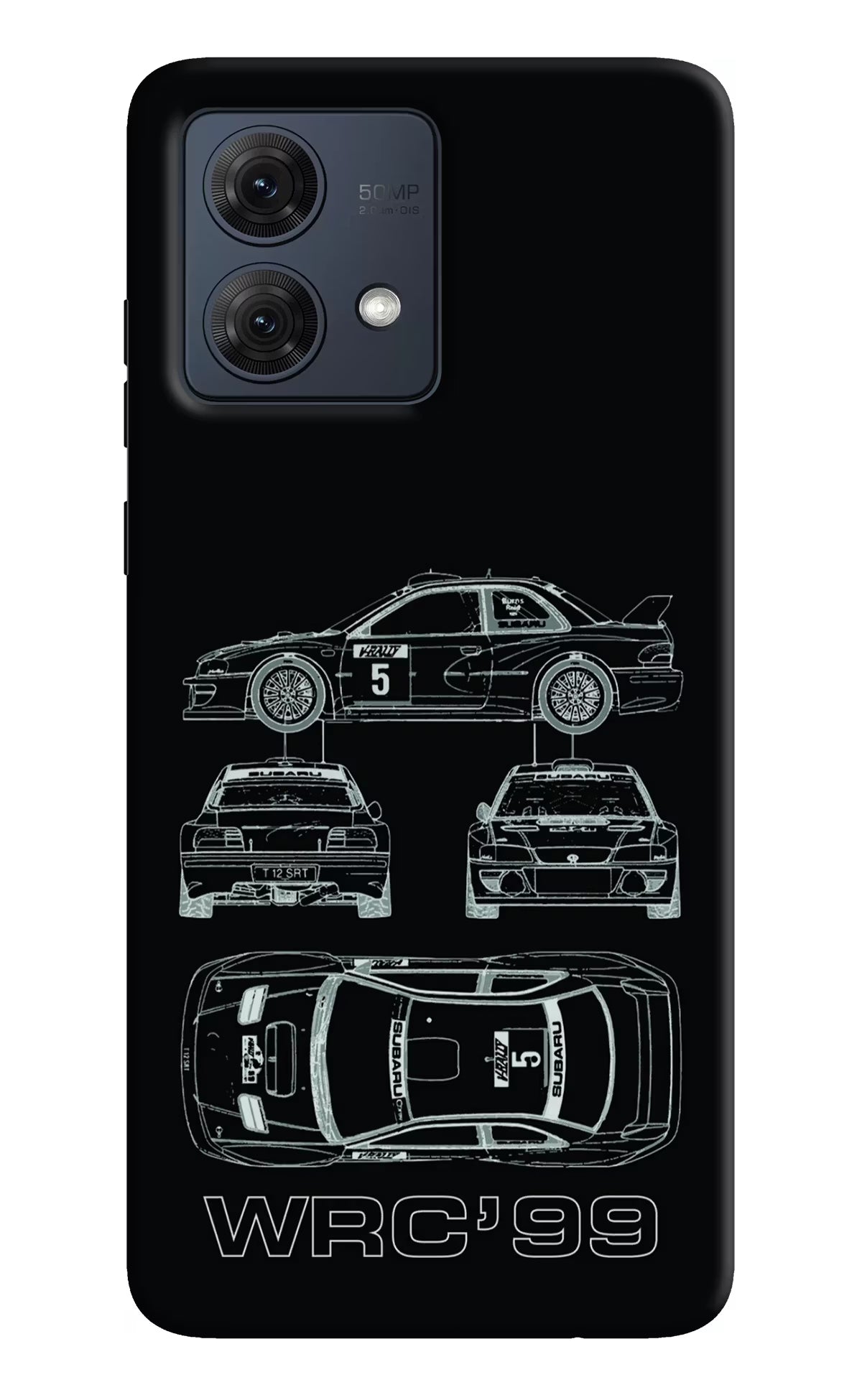 WRC'99 Moto G54 5G Hard Case Back Cover by Casekaro