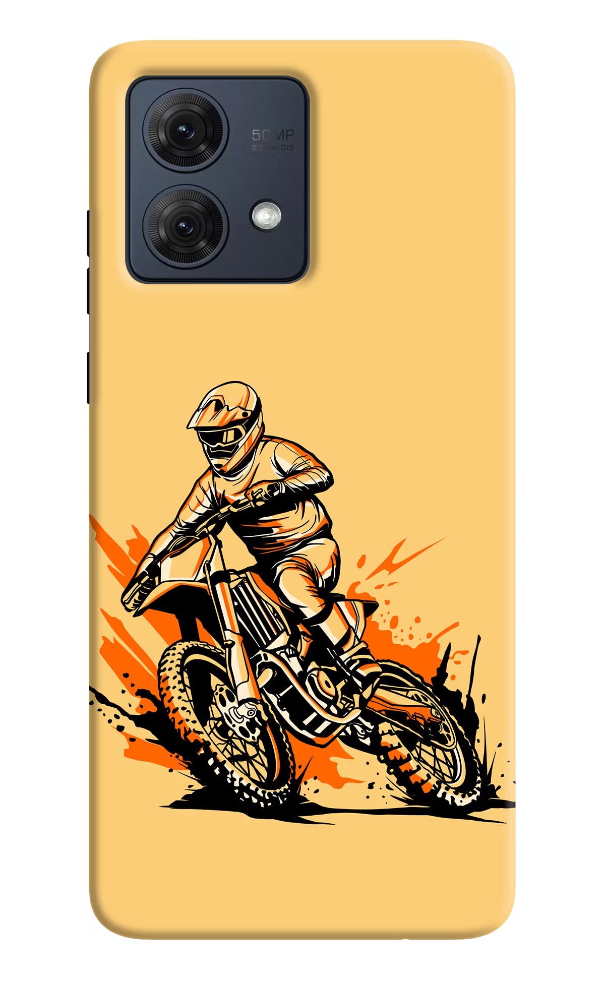 Off-Road Fury Moto G54 5G Hard Case Back Cover by Casekaro