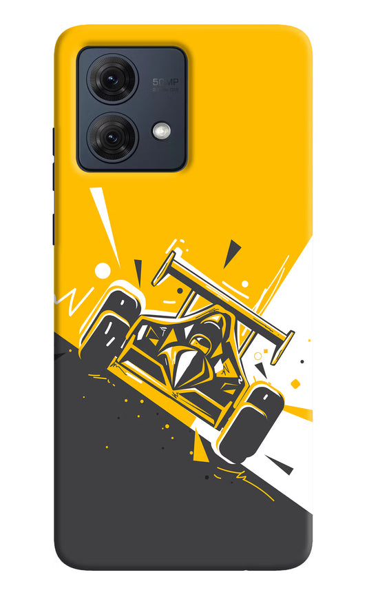 Track King Moto G54 5G Hard Case Back Cover by Casekaro