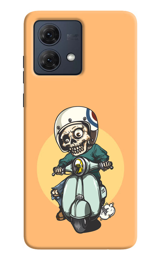 Undead Biker Moto G54 5G Hard Case Back Cover by Casekaro