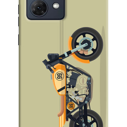 Vertical Speedster Moto G54 5G Hard Case Back Cover by Casekaro