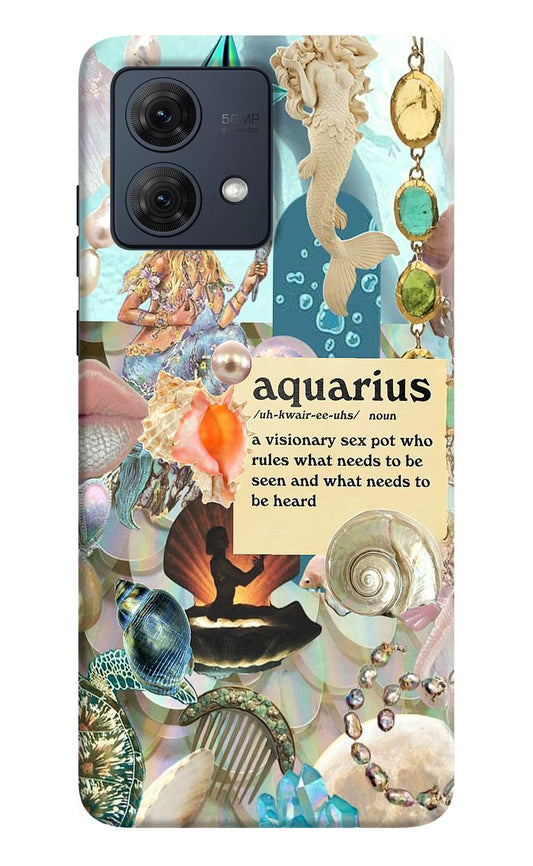 Aquarius Zodiac Moto G54 5G Hard Case Back Cover by Casekaro