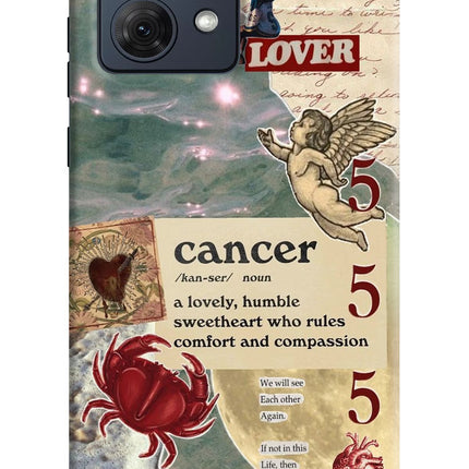 Cancer Zodiac Moto G54 5G Hard Case Back Cover by Casekaro