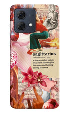 Sagittarius Zodiac Moto G54 5G Hard Case Back Cover by Casekaro