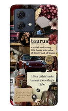 Taurus Zodiac Moto G54 5G Hard Case Back Cover by Casekaro