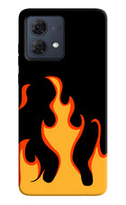 Fired Up – Black Moto G54 5G Hard Case Back Cover by Casekaro