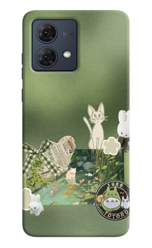 Aesthetic anime Moto G54 5G Hard Case Back Cover by Casekaro