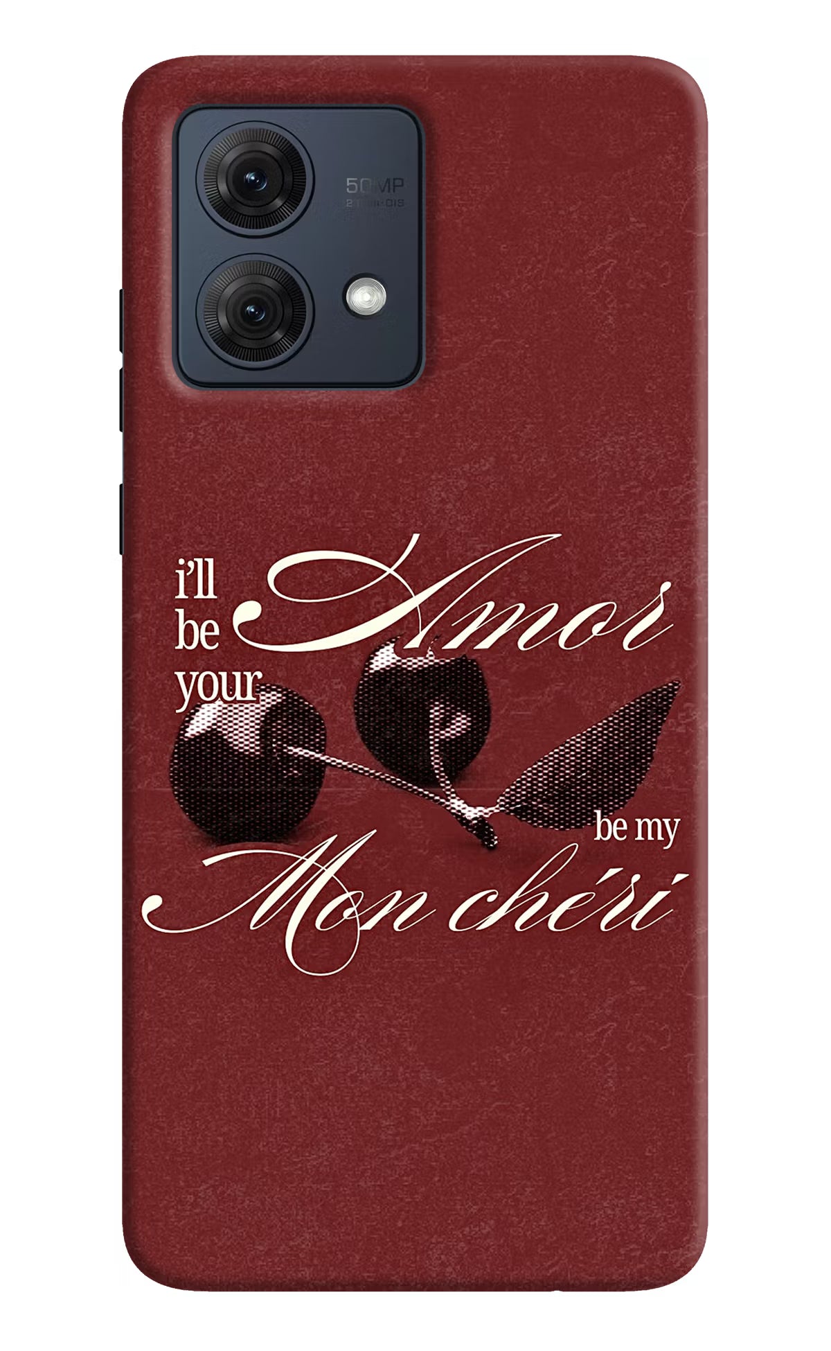 Velvet Cherry Moto G54 5G Back Cover