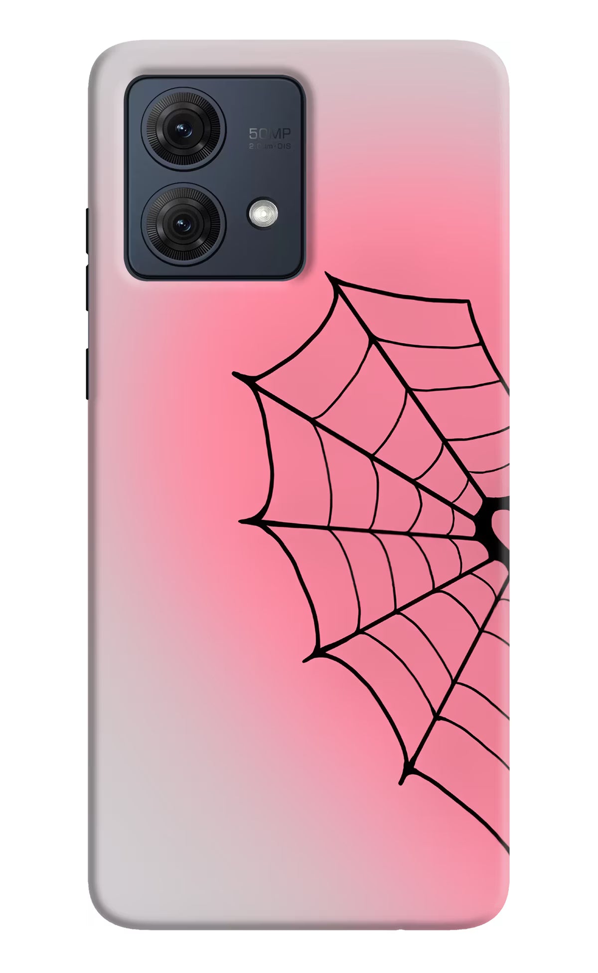 Pink Web Moto G54 5G Back Cover