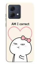 Always Right Moto G54 5G Hard Case Back Cover by Casekaro