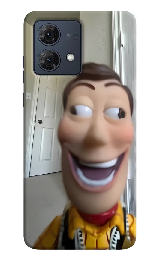 Side Eye Woody Moto G54 5G Hard Case Back Cover by Casekaro