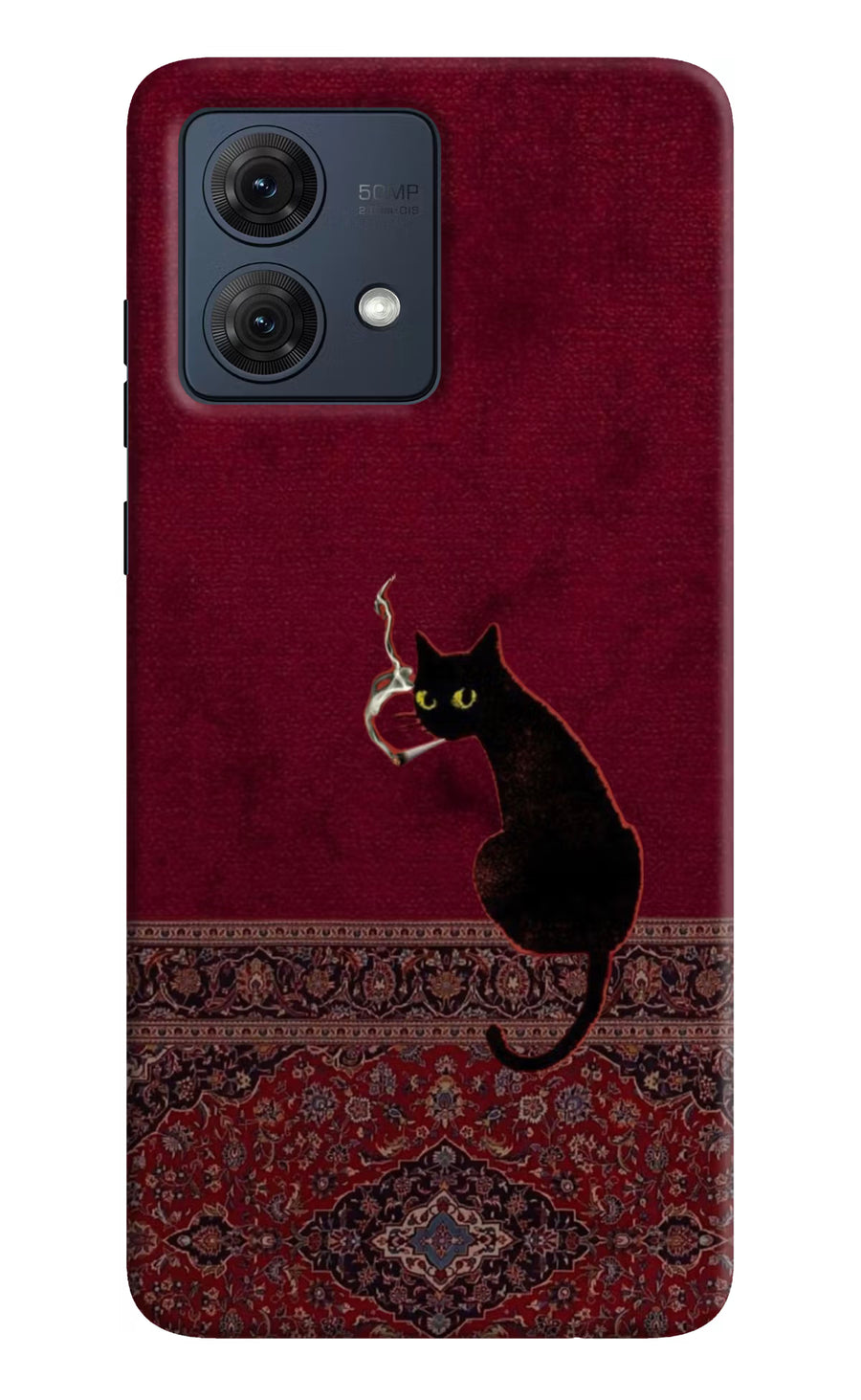 Midnight Cat Moto G54 5G Back Cover, Hard case