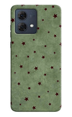 Green Stars Moto G54 5G Hard Case Back Cover by Casekaro