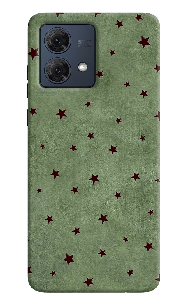 Green Stars Moto G54 5G Hard Case Back Cover by Casekaro
