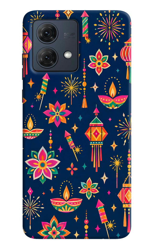 Festive Pop Moto G54 5G Hard Case Back Cover by Casekaro
