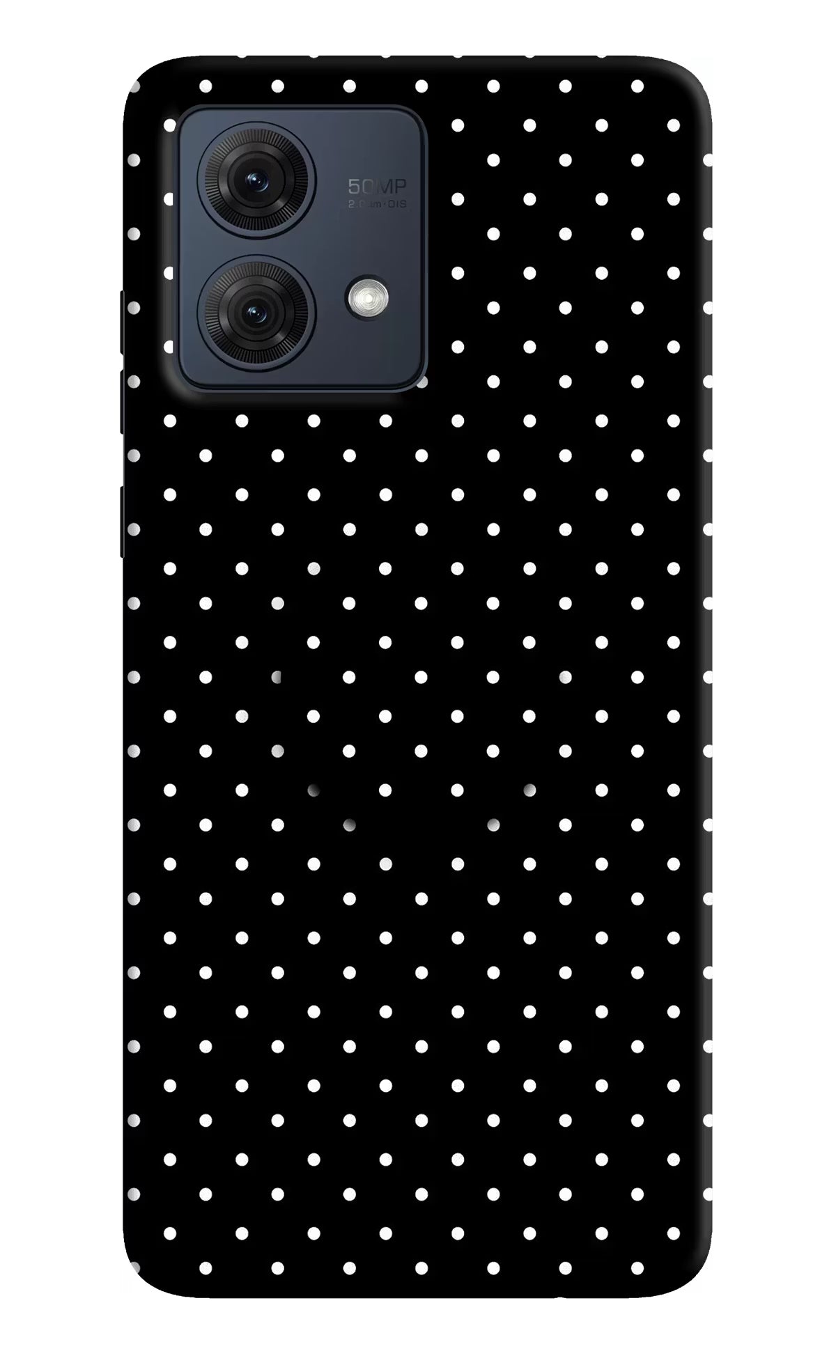 White Dots Moto G54 5G Pop Case by Casekaro