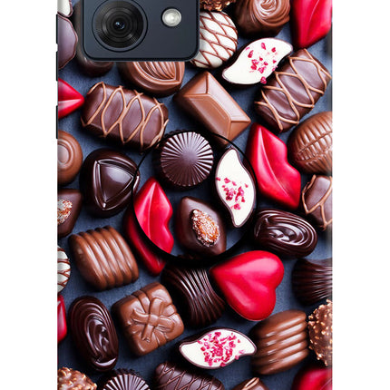 Chocolates Moto G54 5G Pop Case by Casekaro