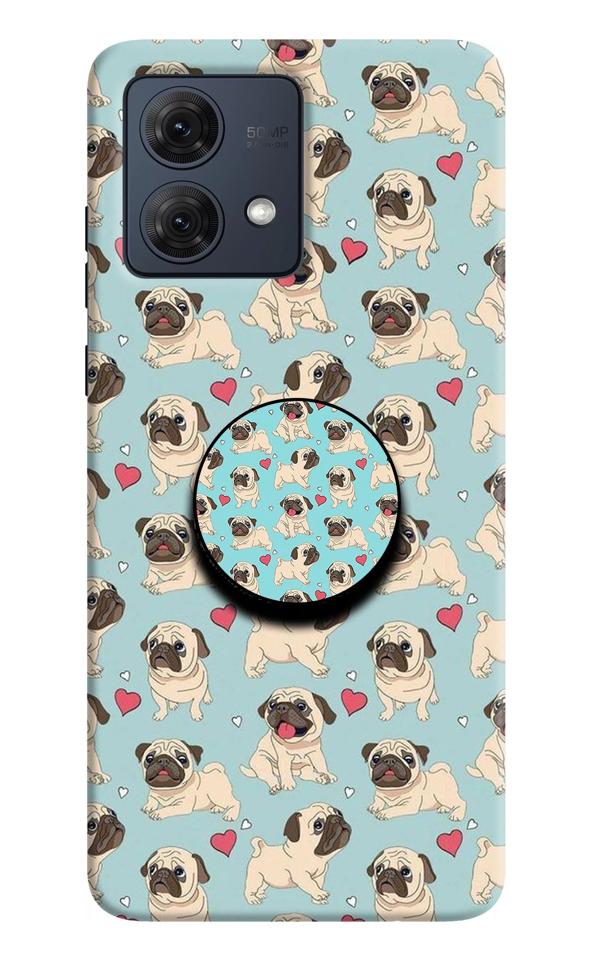 Pug Dog Moto G54 5G Pop Case