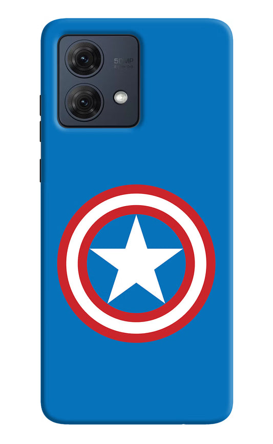 Captain America Logo Moto G84 5G Hard Case Back Cover by Casekaro
