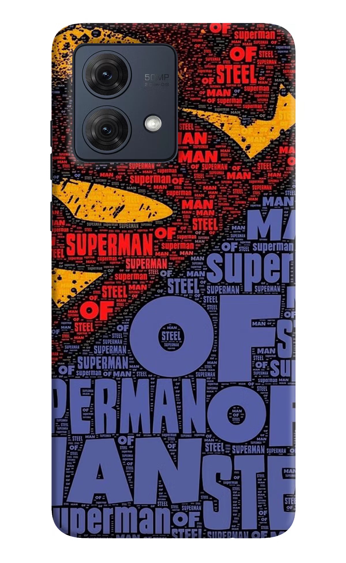 Superman Moto G84 5G Hard Case Back Cover by Casekaro