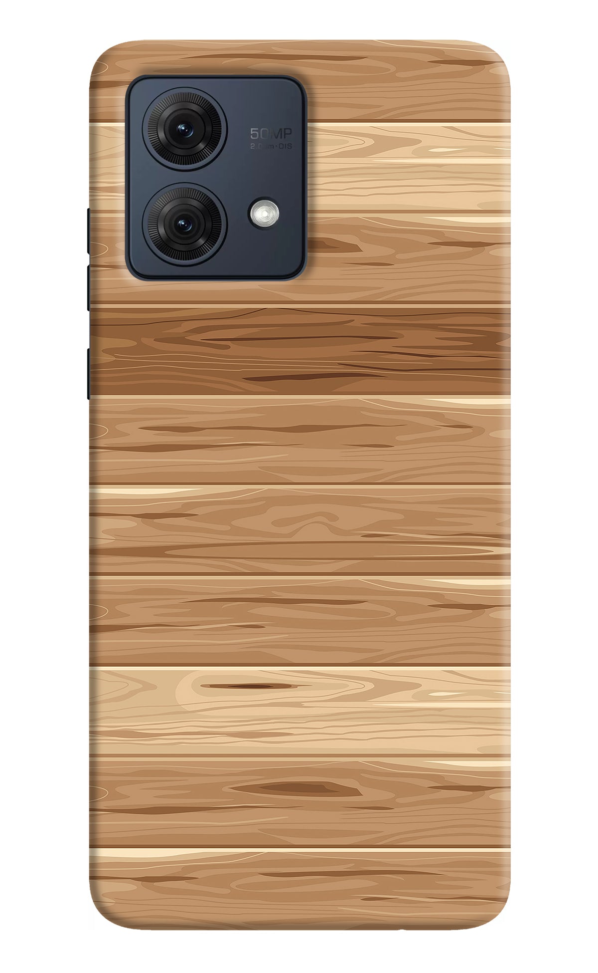 Wooden Vector Moto G84 5G Back Cover