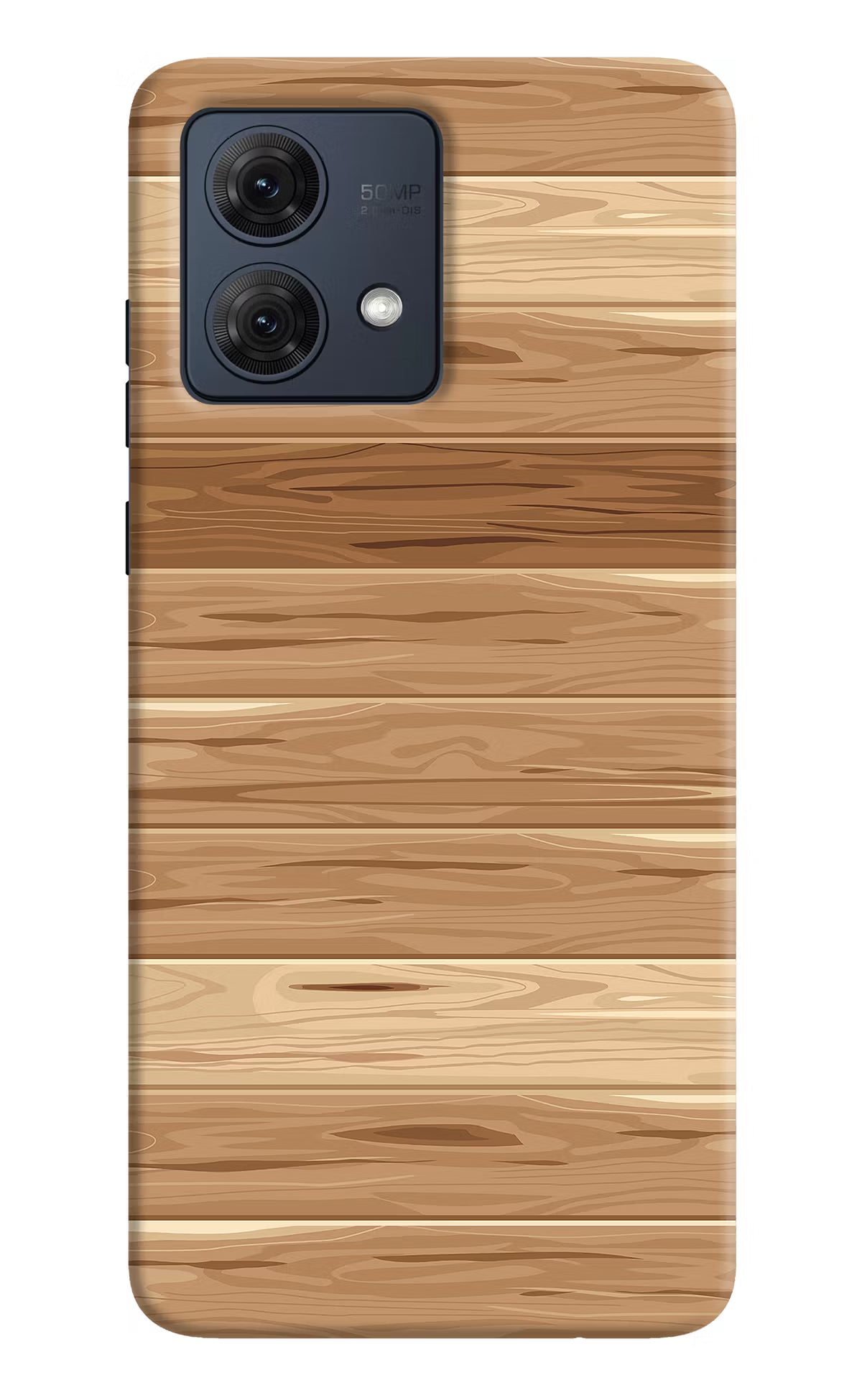 Wooden Vector Moto G84 5G Hard Case Back Cover by Casekaro
