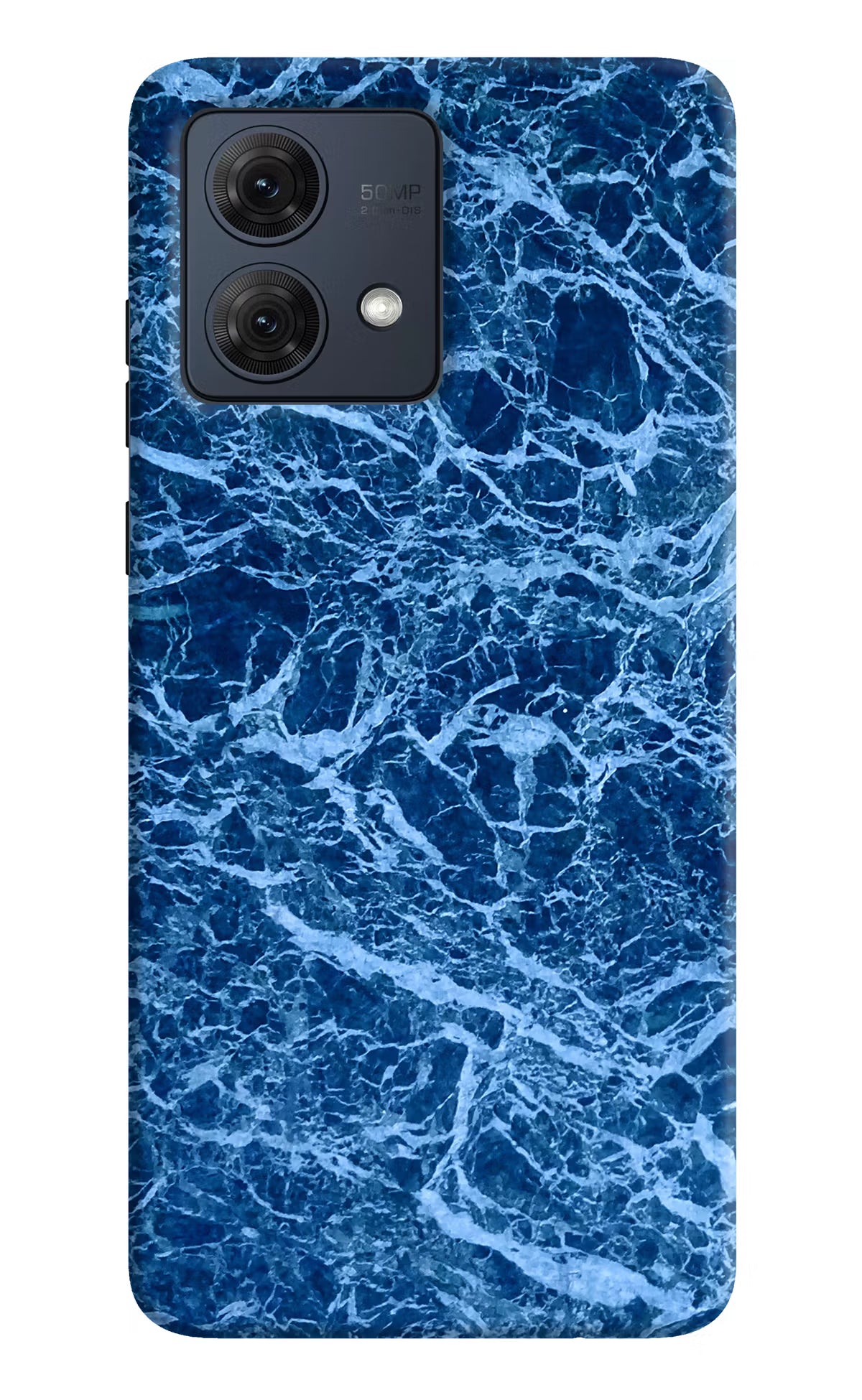 Blue Marble Moto G84 5G Hard Case Back Cover by Casekaro