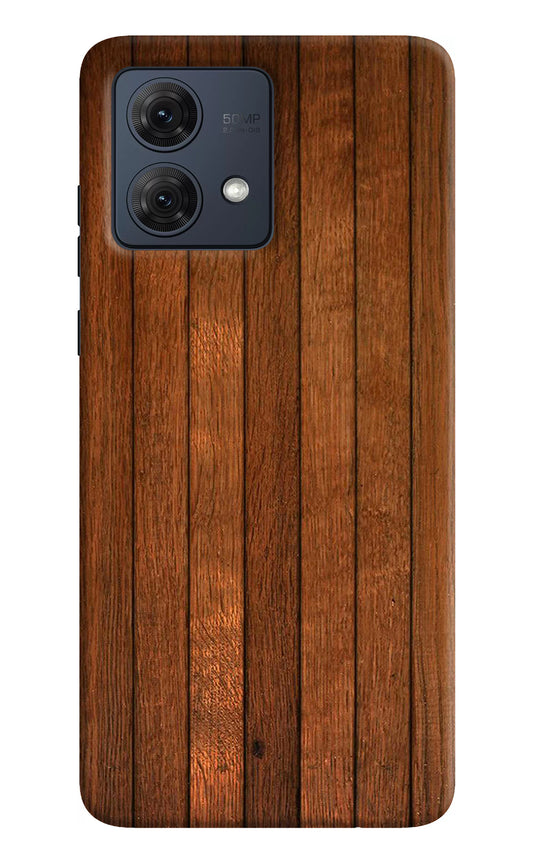 Wooden Artwork Bands Moto G84 5G Back Cover