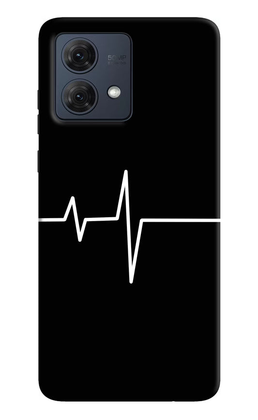 Heart Beats Moto G84 5G Hard Case Back Cover by Casekaro