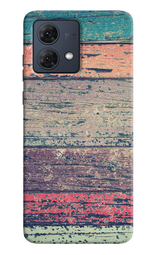 Colourful Wall Moto G84 5G Hard Case Back Cover by Casekaro