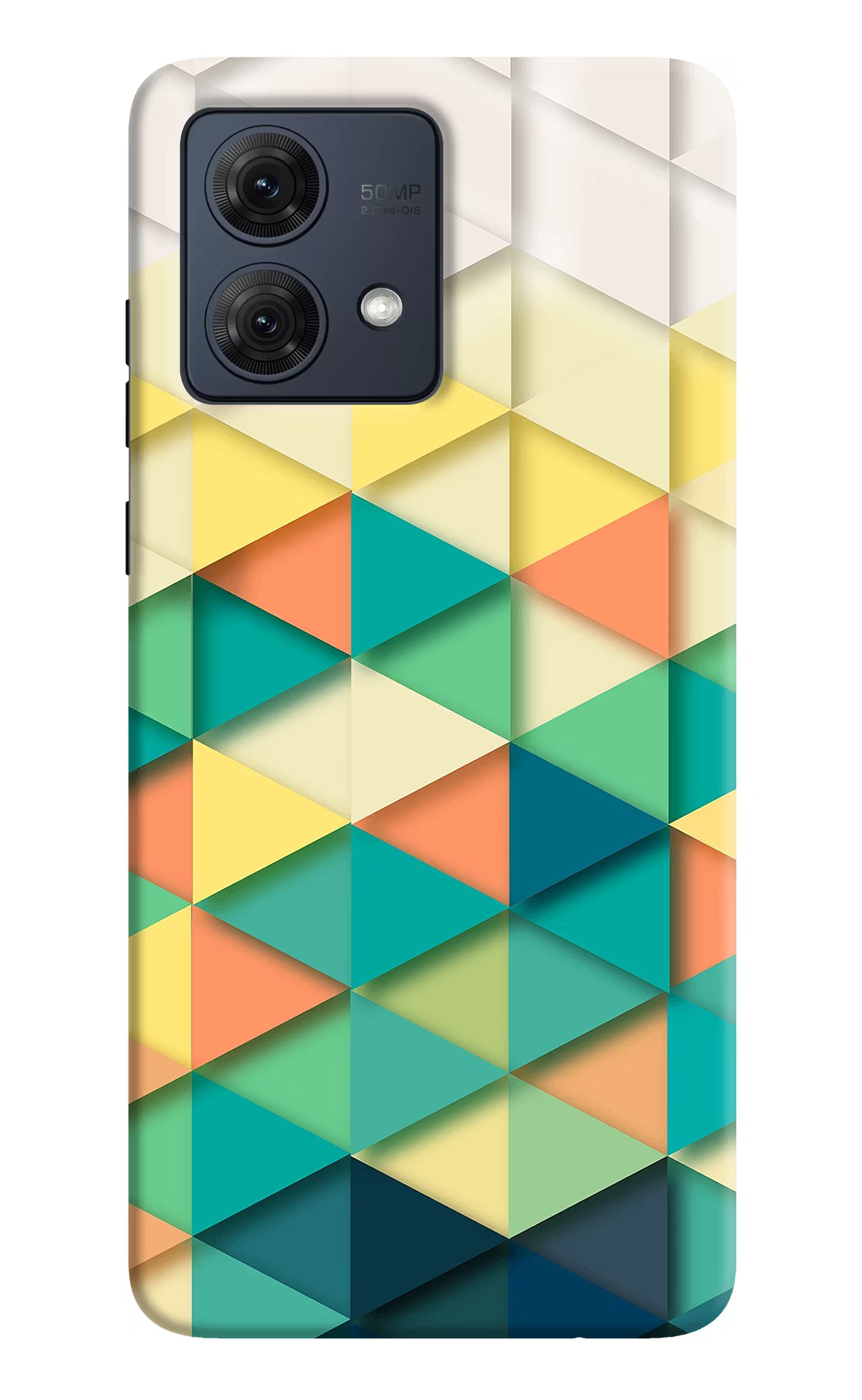 Abstract Moto G84 5G Hard Case Back Cover by Casekaro