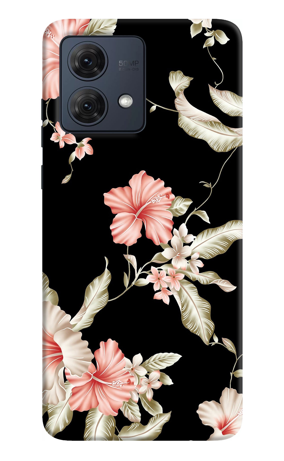 Flowers Moto G84 5G Back Cover