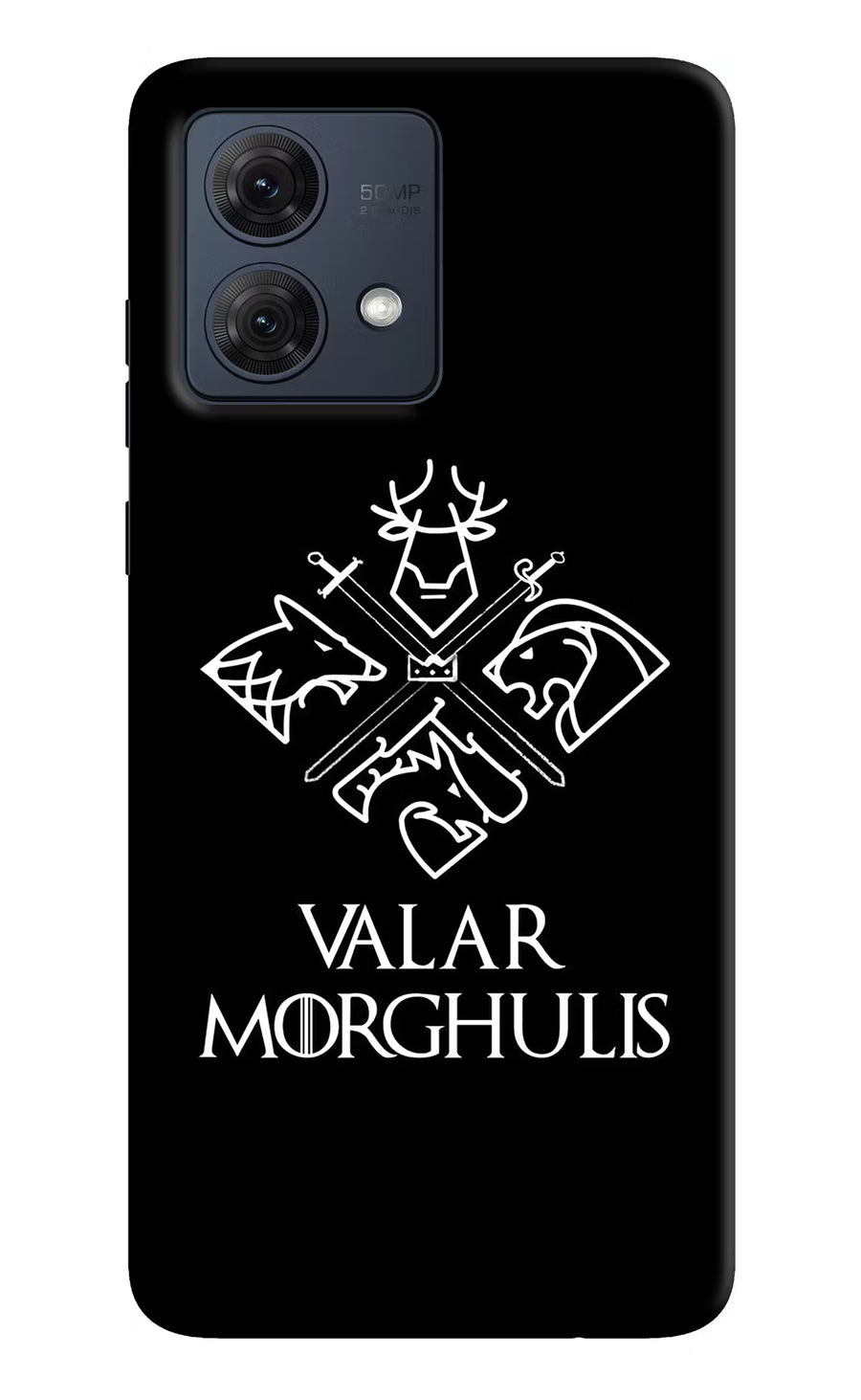 Valar Morghulis | Game Of Thrones Moto G84 5G Back Cover, Hard case