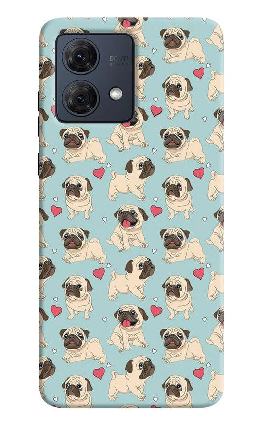 Pug Dog Moto G84 5G Hard Case Back Cover by Casekaro